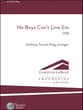 Ho Boys, Can't Line 'Em TTBB choral sheet music cover